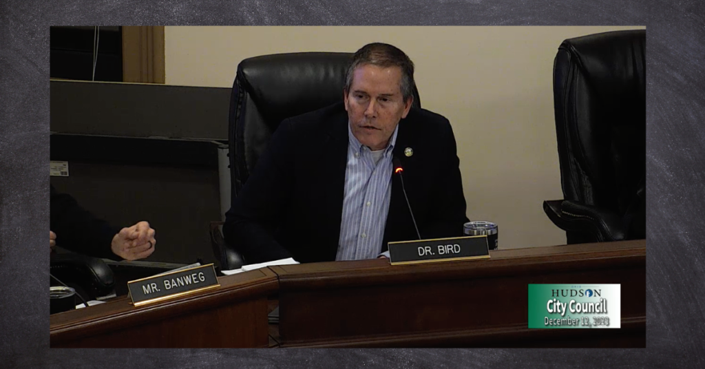 VIDEO: Bird Wants To Prioritize Sidewalks To His HOA Pool As If It’s A City Park While Handing Hudson Taxpayers The Bill